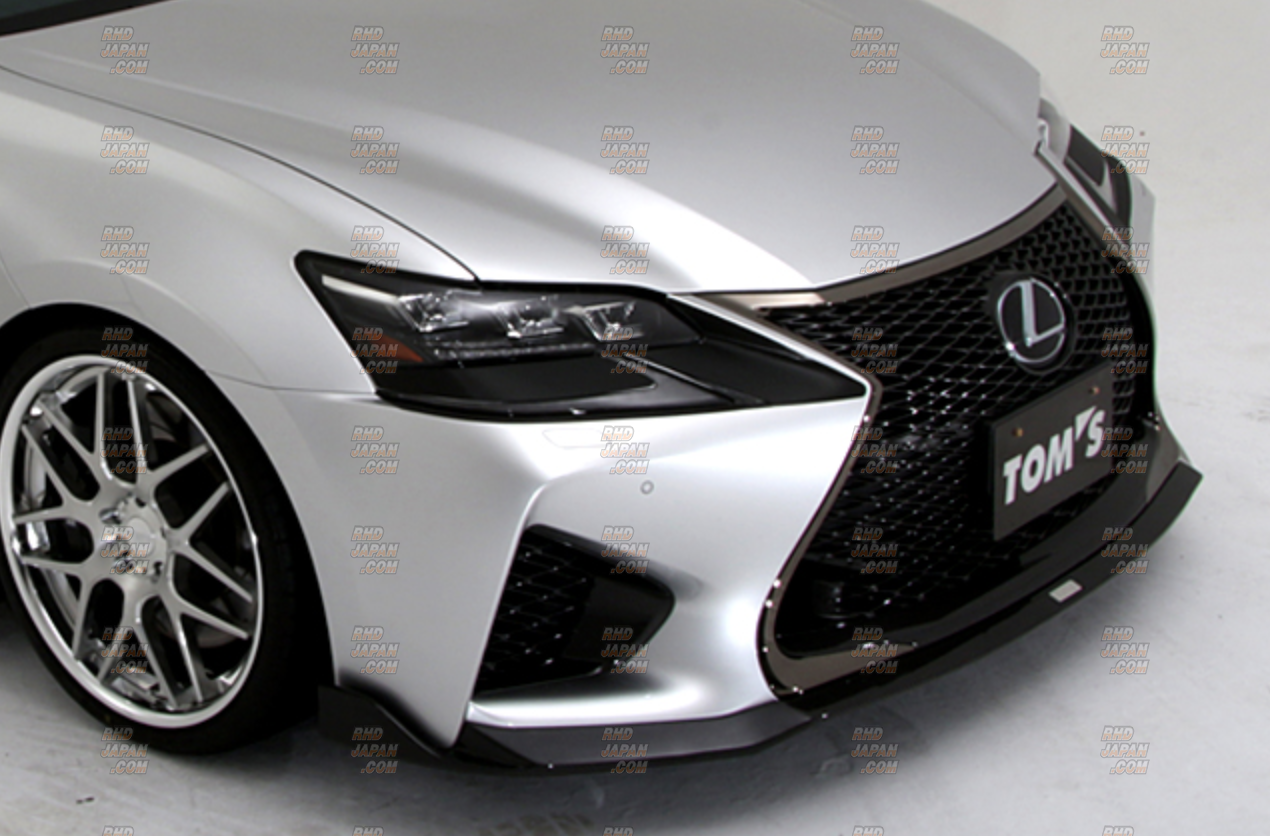 TOM'S Front Diffuser Wet Carbon Fiber - Lexus GS-F URL10 - RHDJapan